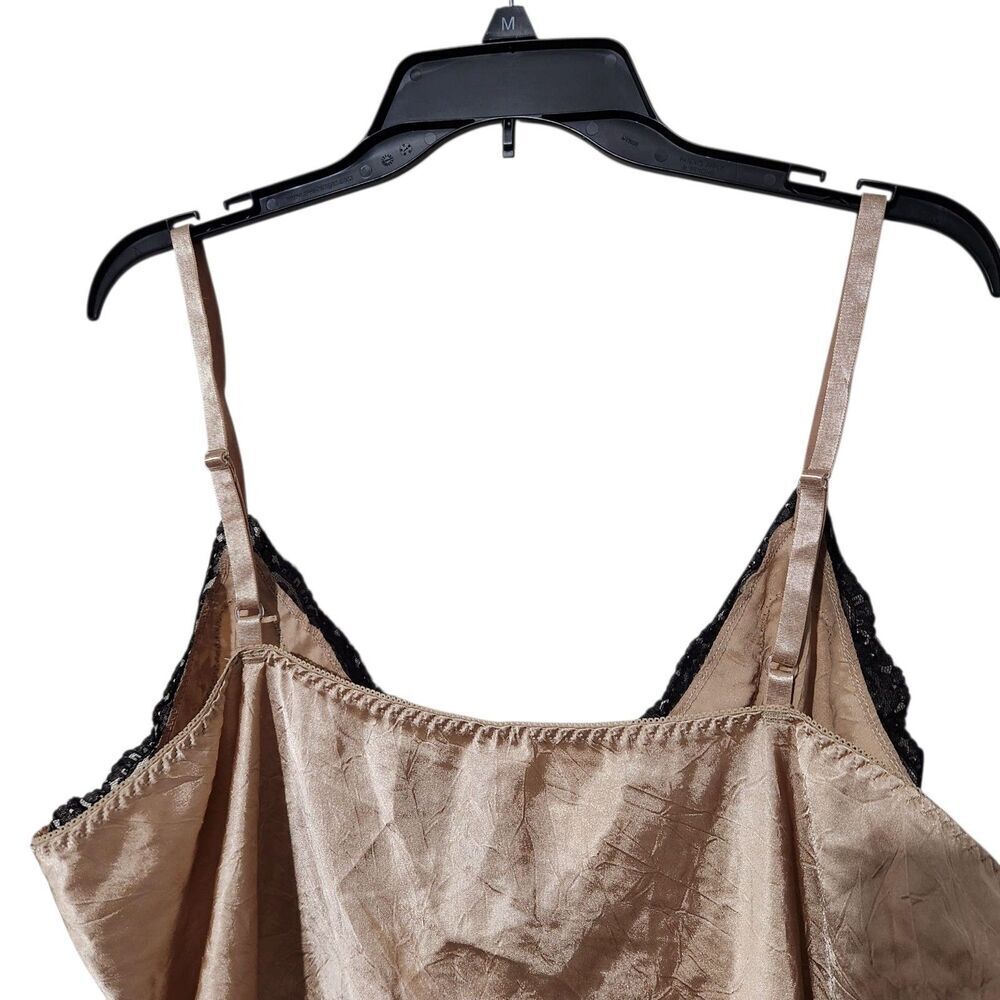 Cacique Babydoll Lingerie Gown  Size 18-20 Gold Color - Picture 5 of 10